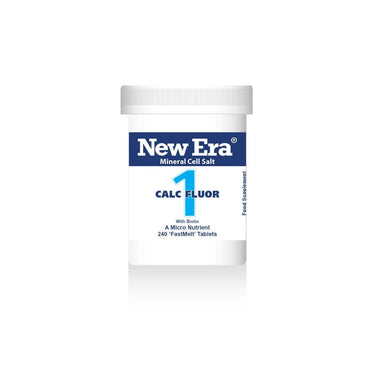 New Era No. 1 Calc Fluor (Calcium Fluoride) - Power Health Power Health