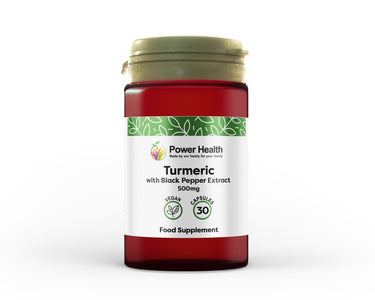 Turmeric 500mg With Black Pepper - Power Health Power Health