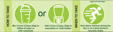 Vegan Protein Powder 30g / 270g Pouches - Power Health Power Health