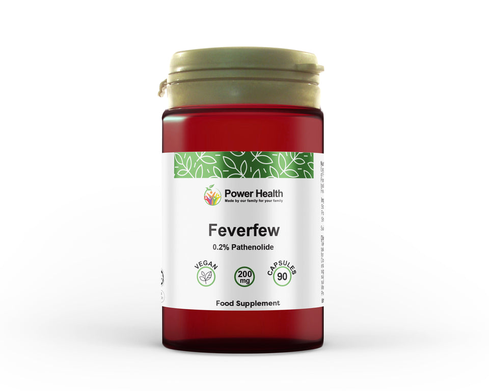 Feverfew 200mg – Power Health