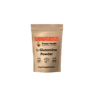 L - GLUTAMINE POWDER - 100g - Power Health Power Health