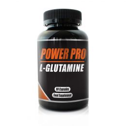 POWER PRO L-GLUTAMINE - 500mg CAPSULES