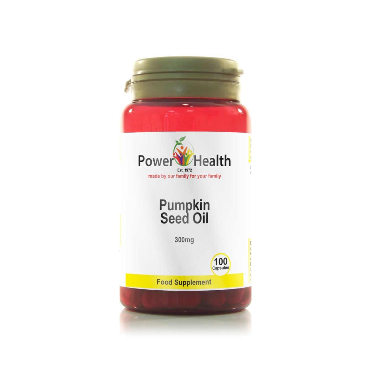 Pumpkin Seed Oil 300mg - 100 Capsules