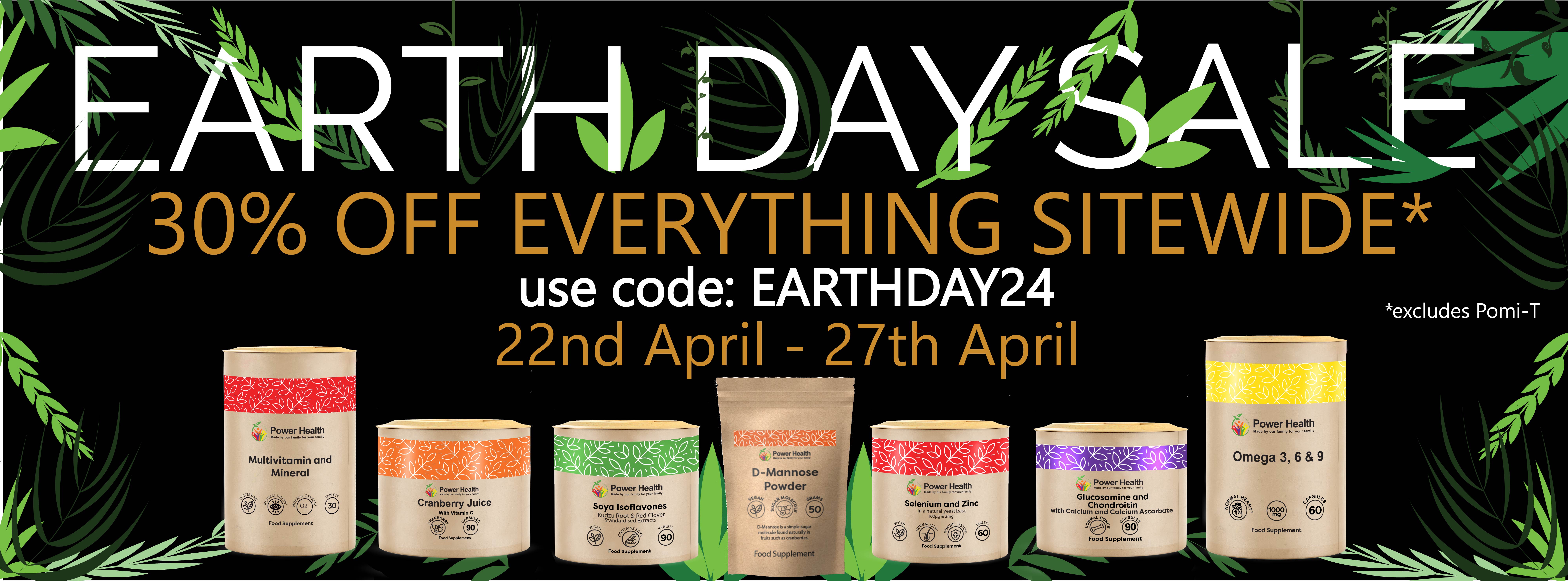 Earth Day Sale